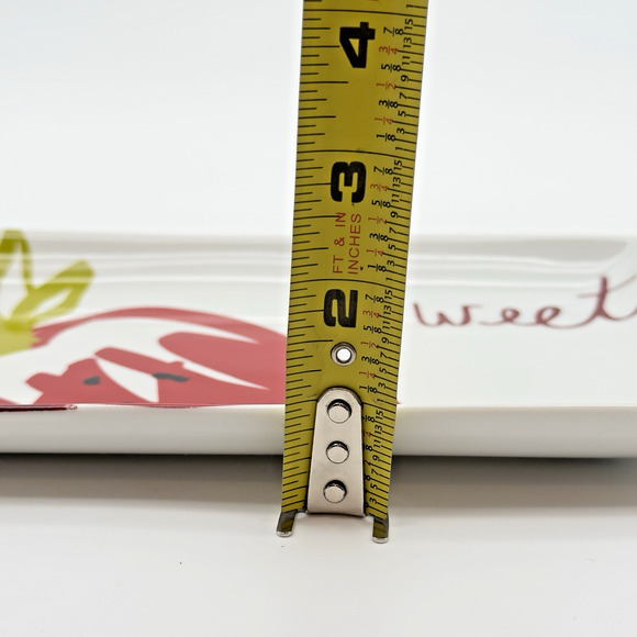 CRATE & BARREL Snack Appetizer Plates Set of 4 Apps Sweet Sour Spicy Salty - Picture 7 of 7